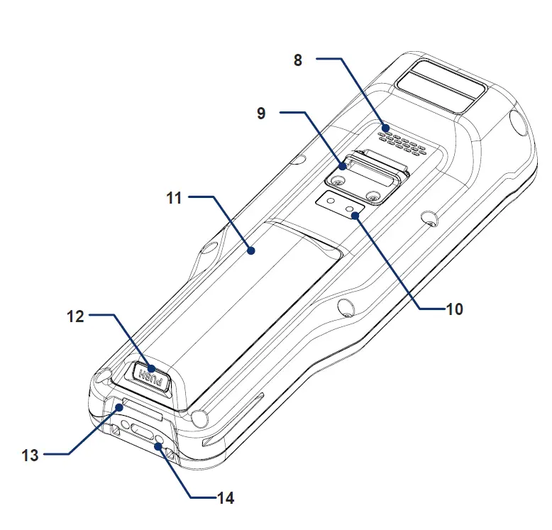 POINT Mobile PM351 Industrial Mobile Terminal 2
