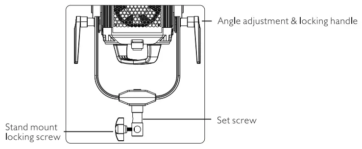 CAME-TV 660D Tioga Series 660 High Output LED Spotlight - Fig 6