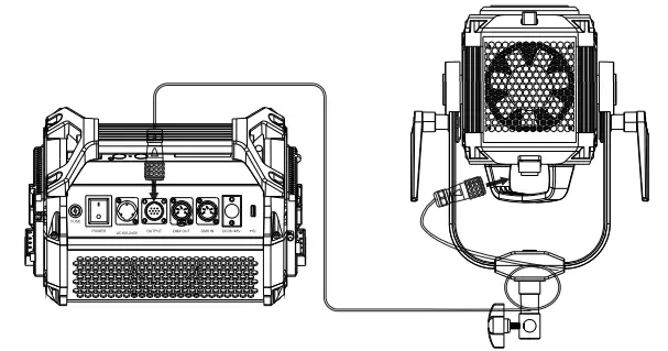 CAME-TV 660D Tioga Series 660 High Output LED Spotlight - Fig 7
