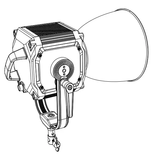 CAME-TV 660D Tioga Series 660 High Output LED Spotlight