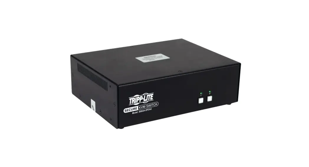 Tripp Lite B002a-dp2a2 2-port Dual-monitor User Manual