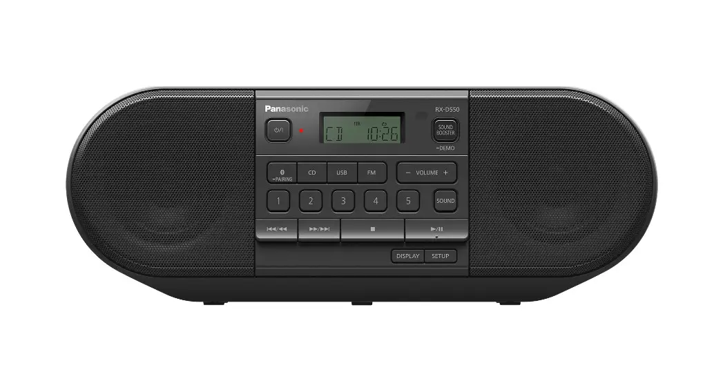 Panasonic Rx-d550 Portable Stereo Cd System Owner's Manual