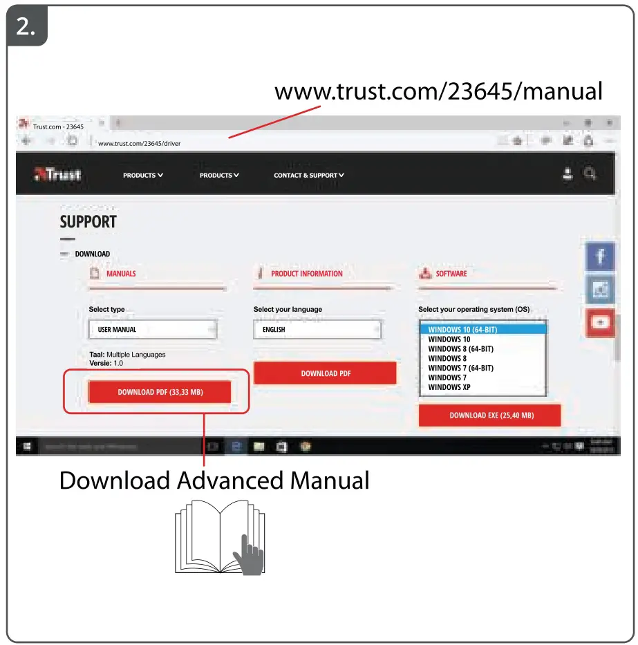 Trust GXT 950 IDON PC Laptop RGB Mouse - figure 2