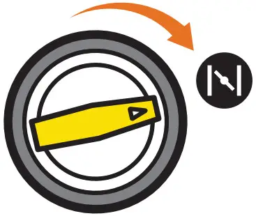 CHAMPION 201046 2500W Portable Inverter Generator - EZ Start dial