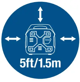 CHAMPION 201046 2500W Portable Inverter Generator -Move the generator outdoors2