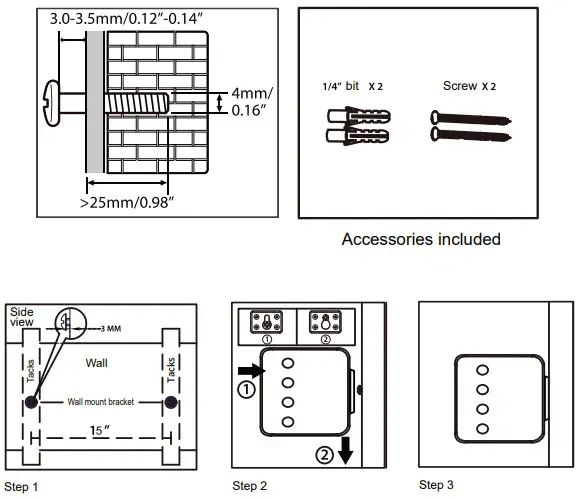 Screw length/diameter