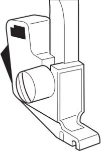 Removing the presser foot holder