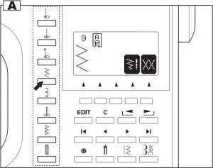 Direct Stitch Pattern Inductions