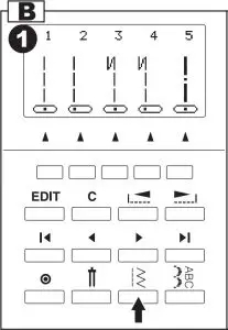 Selecting other utility Stitching Patterns Inductions