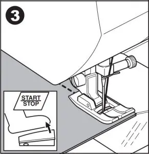 Straight Stitching Sewing Instructions