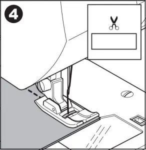 Straight Stitching Sewing Instructions