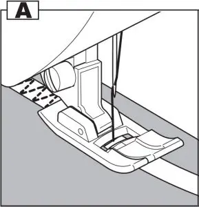 Multi-Stitching Zigzag Instructions