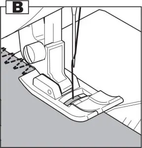 Multi-Stitching Zigzag Instructions