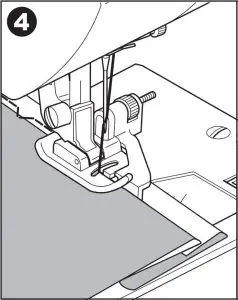 Blinding Hem Stitching Instructions