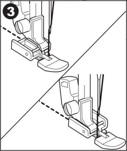Inserting Zippers Centered Insertion Instructions