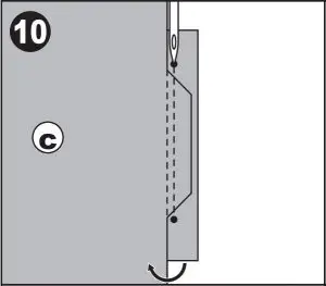 Bound Buttonhole Instructions