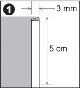 Narrow Hemming Instructions