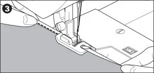 Narrow Hemming Instructions