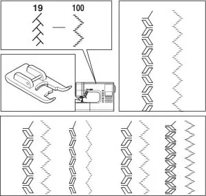 Continuous Decorative Pattern Instructions