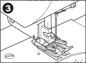 Using the Even-Feed Foot Instructions