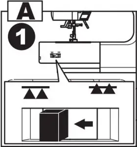 Attaching the Darning/Embroidery Foot Instructions