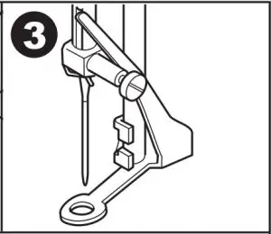 Attaching the Darning/Embroidery Foot Instructions