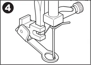 Attaching the Darning/Embroidery Foot Instructions