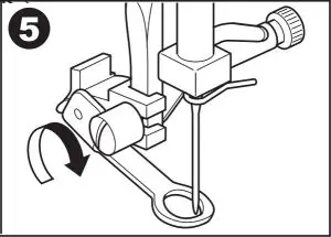 Attaching the Darning/Embroidery Foot Instructions