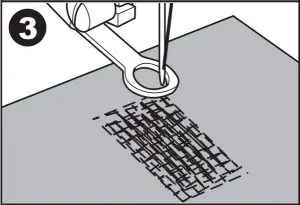 Darning Instructions