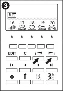 Decorative and Letter Stitching Sewing Instructions