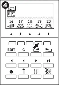 Decorative and Letter Stitching Sewing Instructions