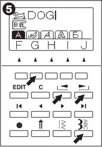 Decorative and Letter Stitching Sewing Instructions