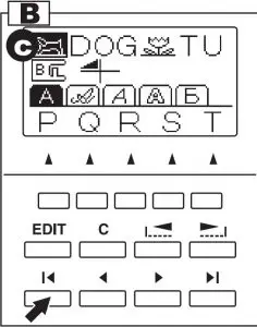 Decorative and Letter Stitching Sewing Instructions