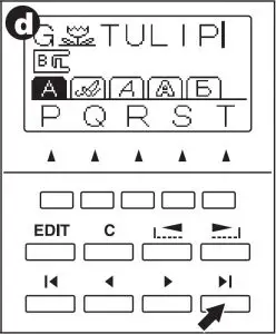 Decorative and Letter Stitching Sewing Instructions