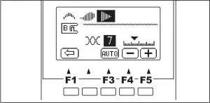 Setting the thread tension instructions