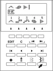 Recalling the Selected Patterns Instructions