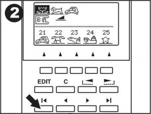 Sewing the Selected Patterns Instructions