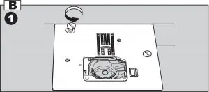 Hook Race and Feed Dog instructions