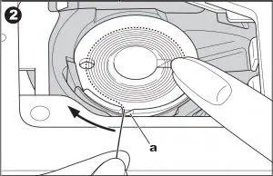 Inserting the Bobbin