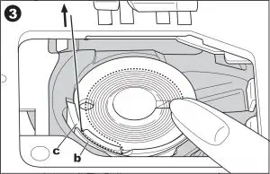 Inserting the Bobbin