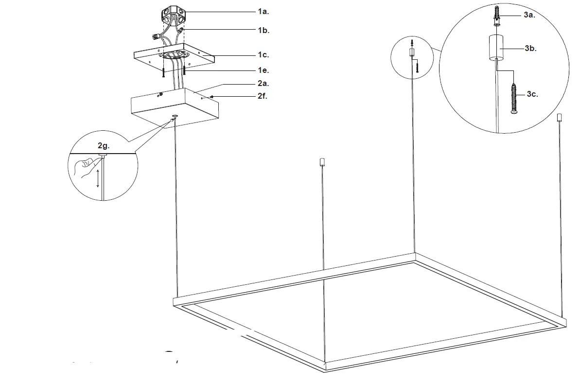 KUZCO PD985136 Ceiling LED Pendant 1