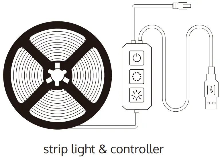 LIDEKA TV Backlight Pakket Van 2 2 Meter USB LED strip RGB - Fig 2