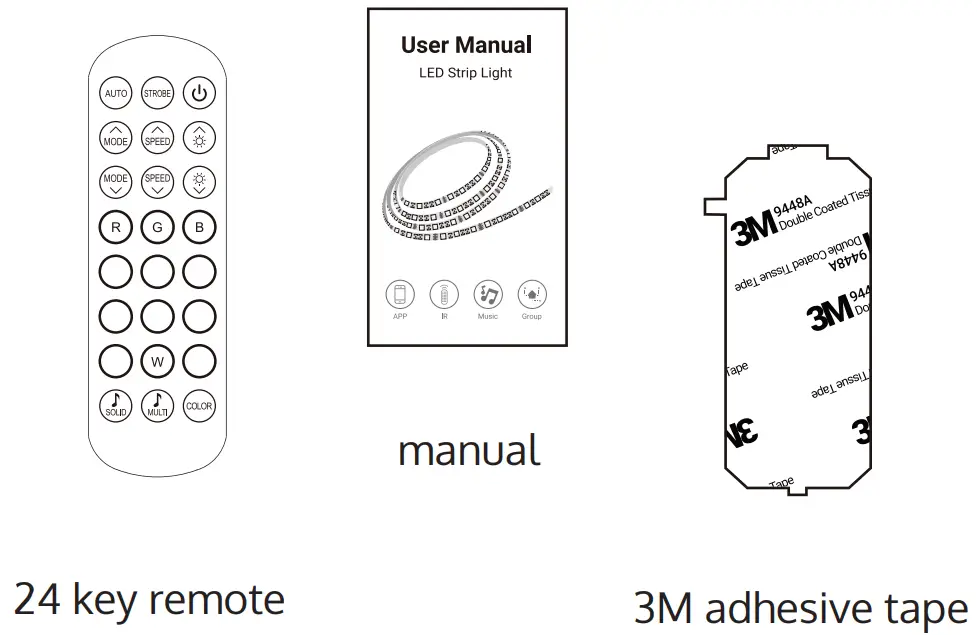 LIDEKA TV Backlight Pakket Van 2 2 Meter USB LED strip RGB - Fig 3