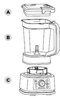 NINJA CO351B Series Foodi Power Blender Processor System-1