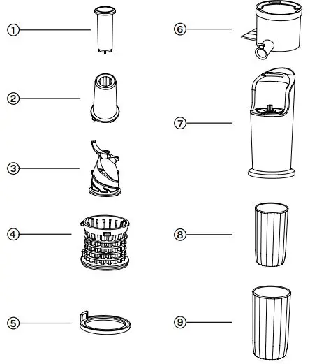 CREATE-LICUADORA-Mini-Slow-Juicer-FIG1