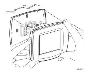 Trane TCONT800 Touch Screen Thermostat Manual