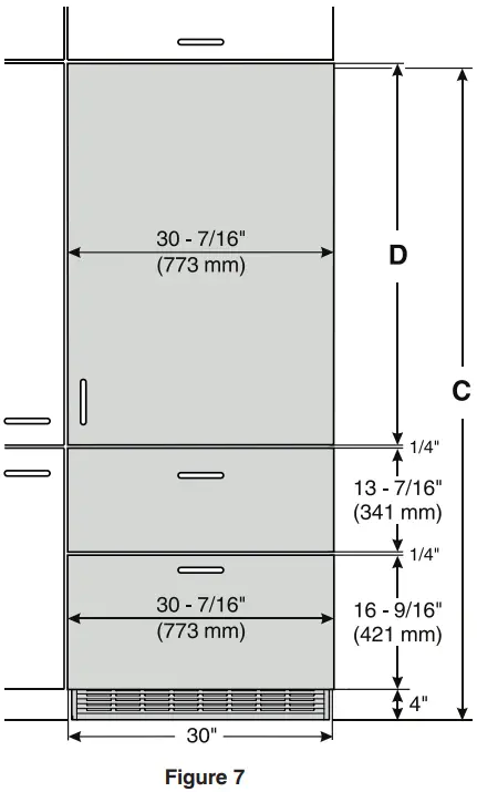 LIEBHERR HC 1580 30 Inch Panel Ready Counter Depth Bottom Freezer Refrigerator - Feature 12