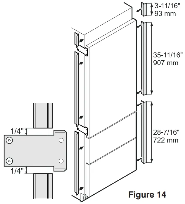 LIEBHERR HC 1580 30 Inch Panel Ready Counter Depth Bottom Freezer Refrigerator - Feature 19