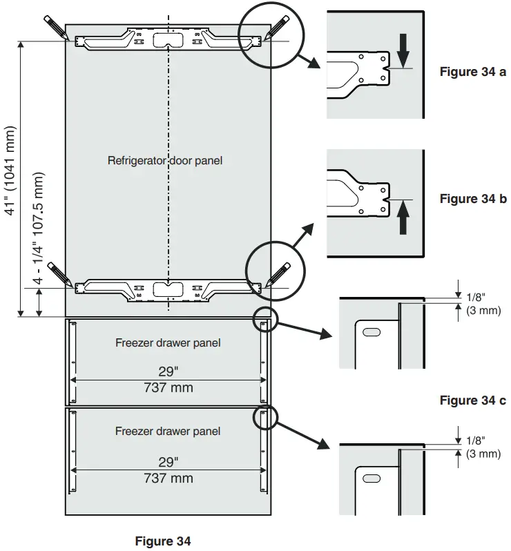 LIEBHERR HC 1580 30 Inch Panel Ready Counter Depth Bottom Freezer Refrigerator - Feature 39