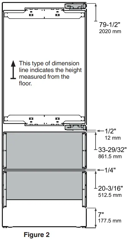 LIEBHERR HC 1580 30 Inch Panel Ready Counter Depth Bottom Freezer Refrigerator - Feature 4